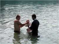 Таинство Крещения на Святом озере